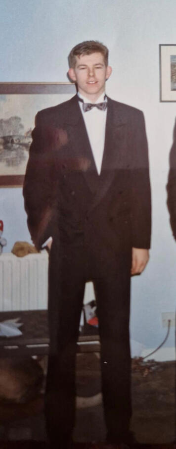 All spruced up, no one to dance with